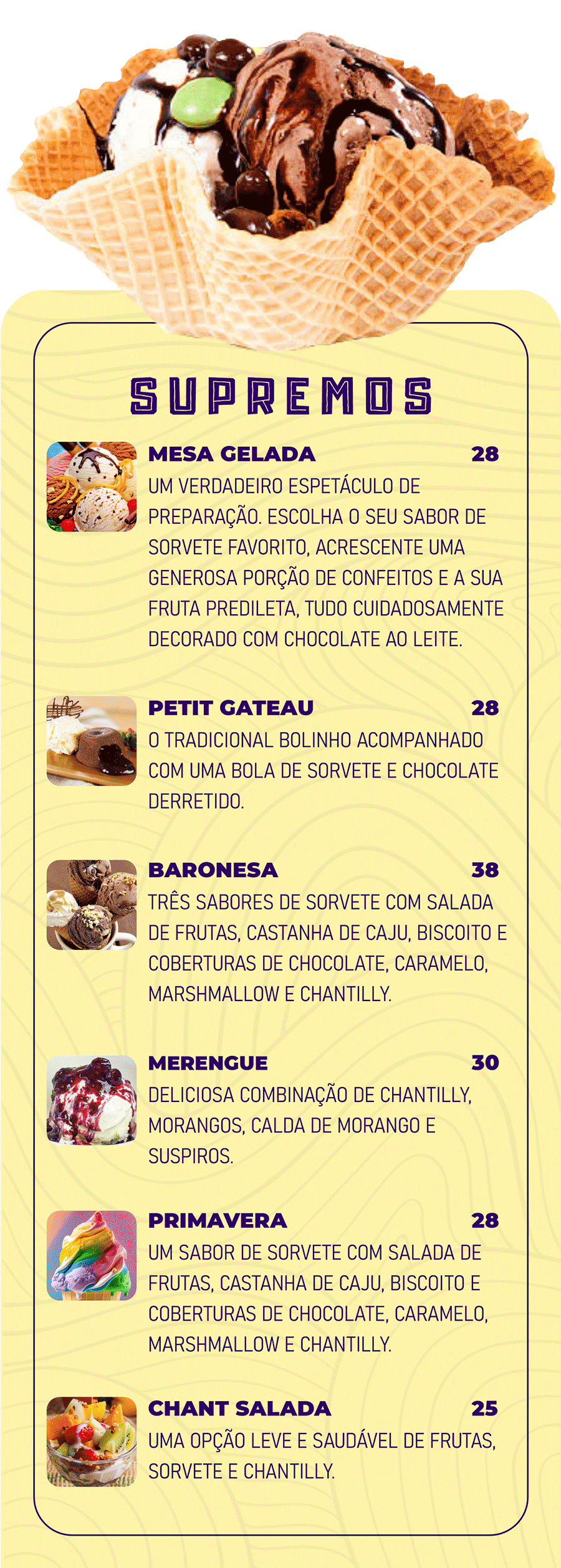 Cardápio 5