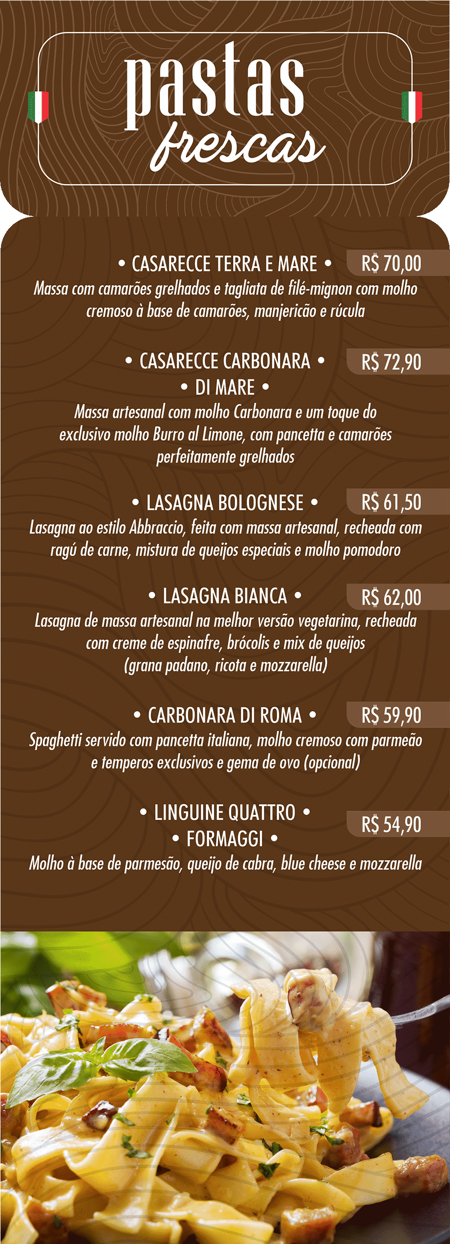 Cardápio 1