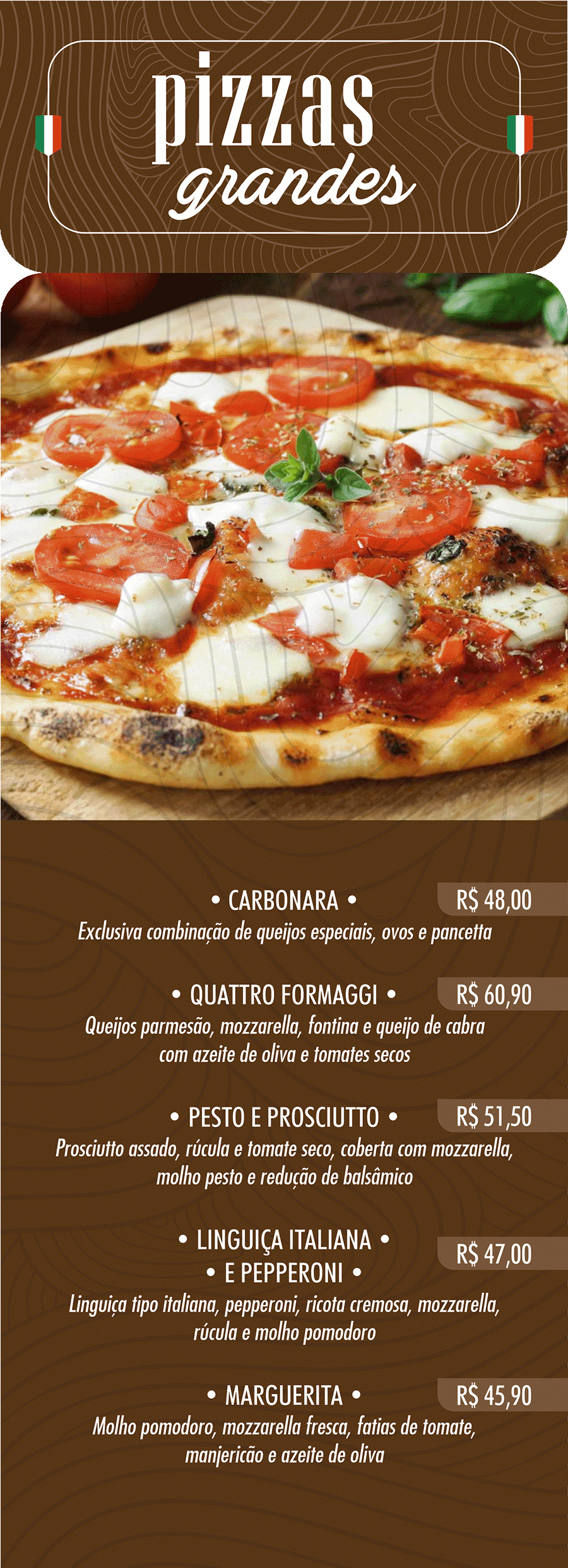 Cardápio 5